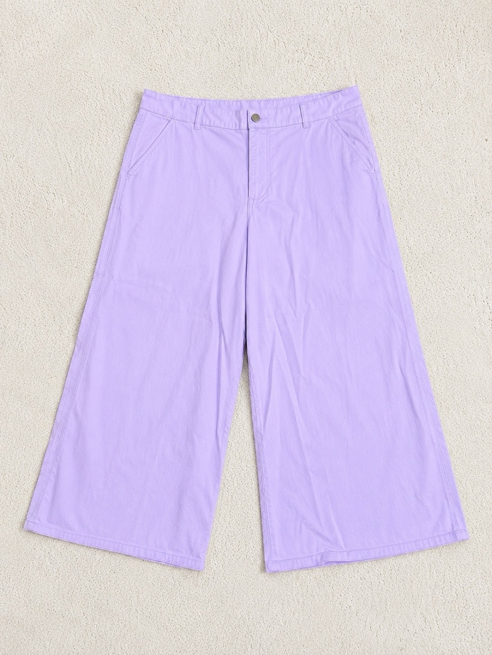 St. John’s Bay Wide Leg Pants Women’s 24W Lavender Lilac Stretch
